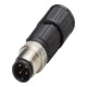 Phoenix Contact Sensor-Aktor-Stecker 4p.,M12-Stecker,ger. SACCM12MS-4QO-0,34-M