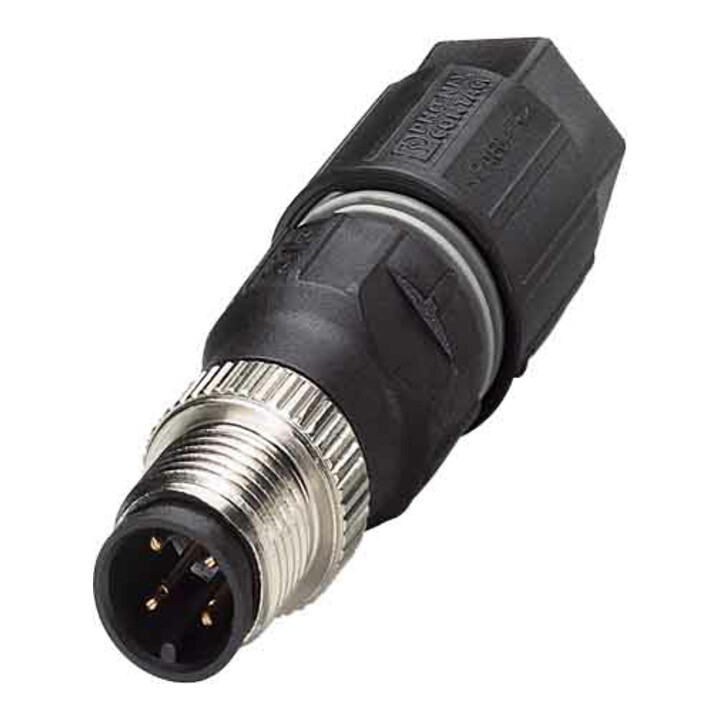Phoenix Contact Sensor-Aktor-Stecker 4p.,M12-Stecker,ger. SACCM12MS-4QO-0,75-M