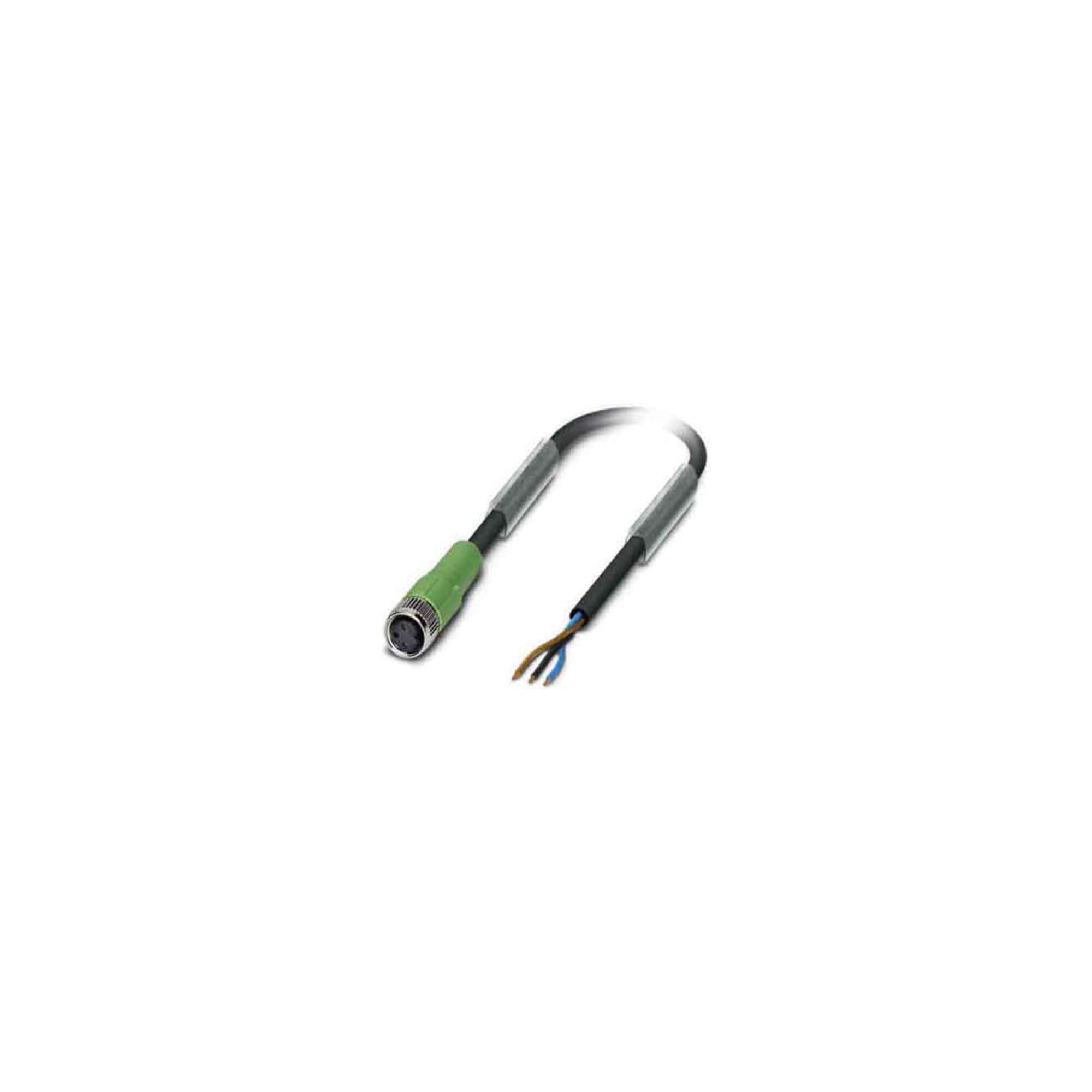 Phoenix Contact Sensor-Kabel, Buchse M8 gerade,3p.,5m SAC3P-5,0-PUR/M8FS