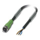 Phoenix Contact Sensor-Kabel, Buchse M8 gerade,3p.,5m SAC3P-5,0-PUR/M8FS