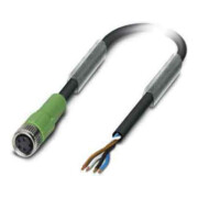 Phoenix Contact Sensor-Kabel, Buchse M8 gerade,4p.,3m SAC4P-3,0-PUR/M8FS