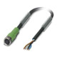 Phoenix Contact Sensor-Kabel, Buchse M8 gerade,4p.,5m SAC4P-5,0-PUR/M8FS-1
