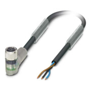 Phoenix Contact Sensor-Kabel, Buchse M8 gewinkelte,3p.,5m SAC3P5,0-PUR/M8FR-2L-2