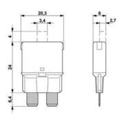 Phoenix Contact Sicherungsautomat TCP 5/DC32V-3