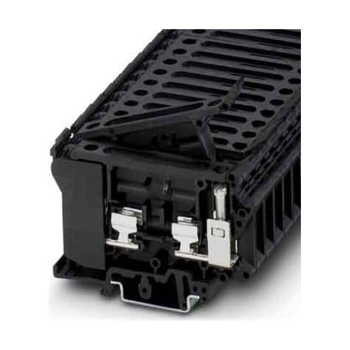Phoenix Contact Sicherungsreihenklemme UK 6,3-HESI schwarz Schraubanschluss 10 A 500 V