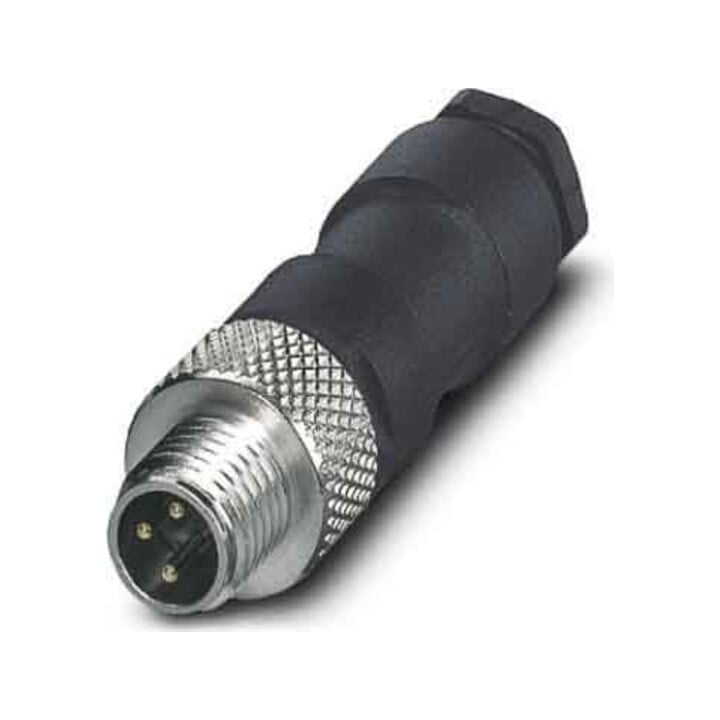 Phoenix Contact Stecker M8 gerade 3pol. SACC-M 8MS-3CON-M