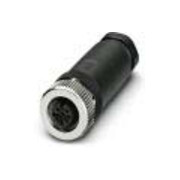 Phoenix Contact Steckverbinder 4-polig Bu/ger M12 SACC-M12FS, 1696439-4