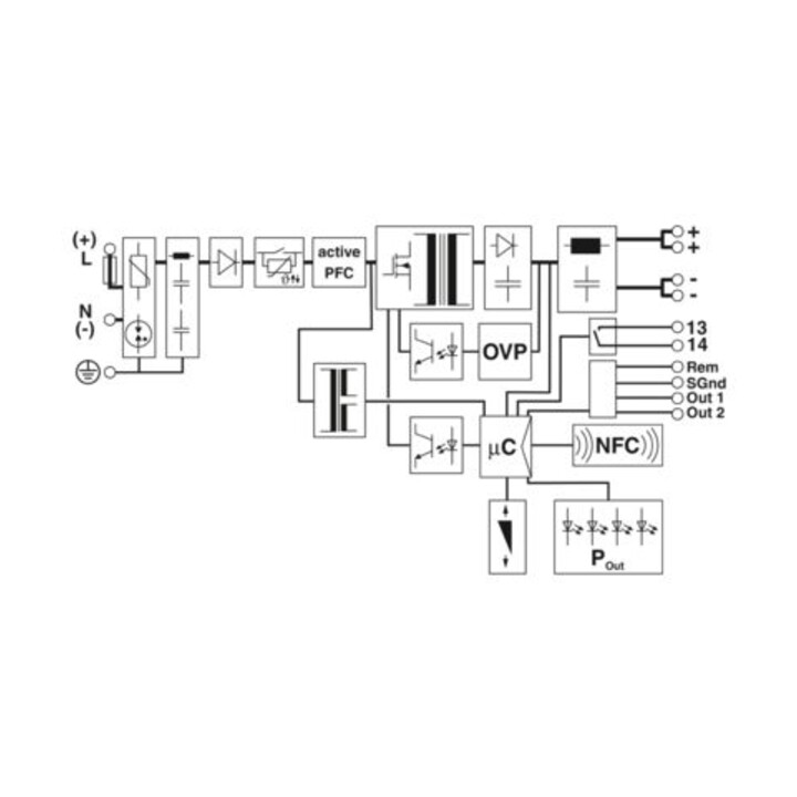 Phoenix Contact Stromversorgung Ausgang: 24VDC/5A QUINT4-PS/1AC/24DC/5