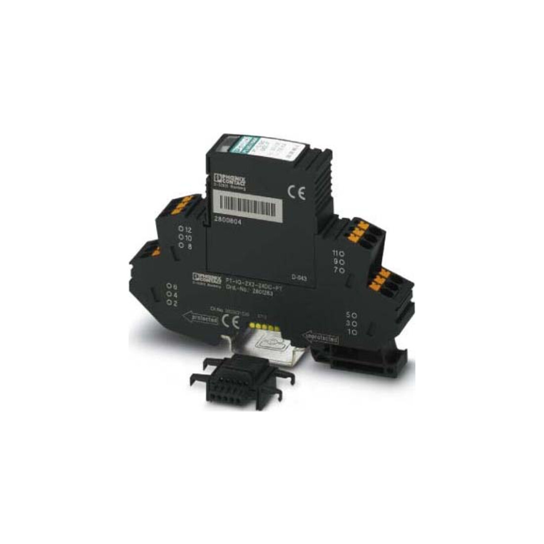 Phoenix Contact Überspannungsschutz-Gerät für 4 Signaladern PT-IQ-4X1+F-24DC-PT
