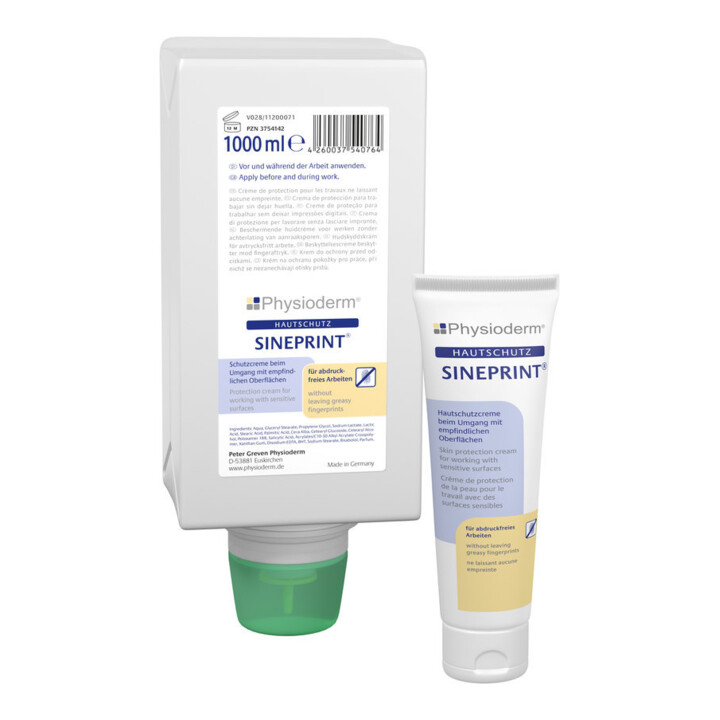 PHYSIODERM Hautschutz Creme SINEPRINT 100ml Tube