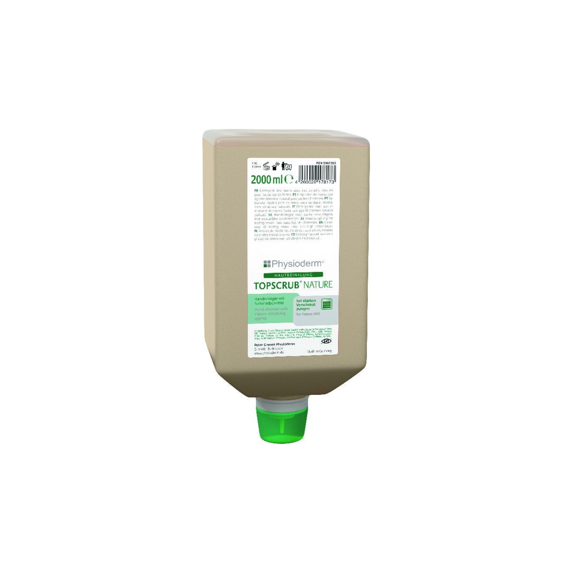 Physioderm Topscrub Nature Handreiniger Bio 2L Variofl. ; PGP