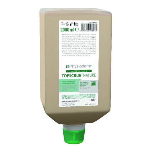 Physioderm Topscrub Nature® Nettoyant Mains Bio 2L Variofl.
