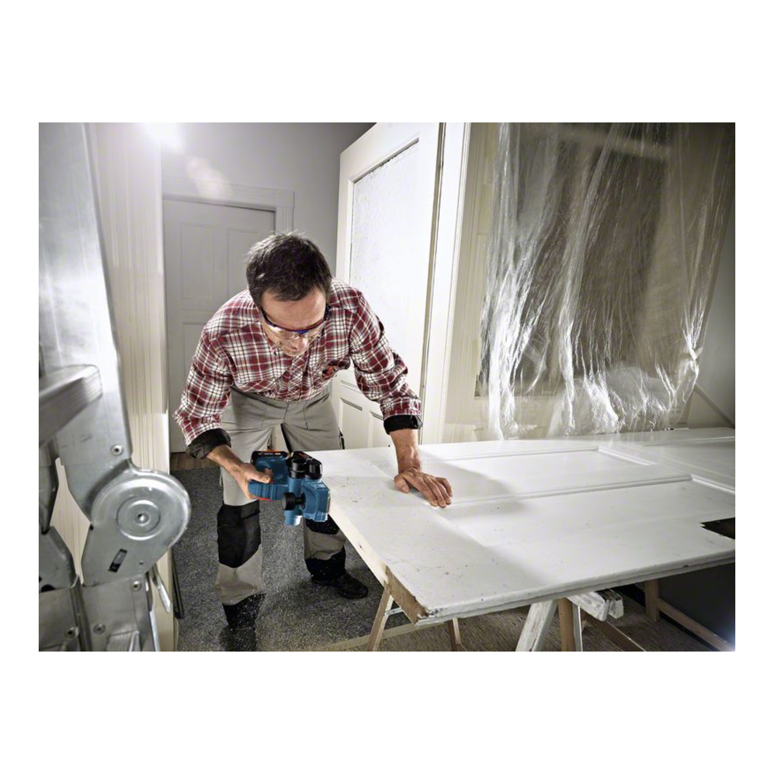 Bosch Pialla a batteria GHO 18 V-LI Solo Version L-BOXX