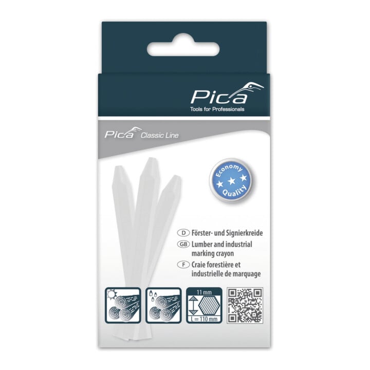 Pica Craie de marquage ECO blanche 591/52