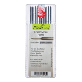 Pica Ersa Minenset 10 tlg. graphit Dry 4030