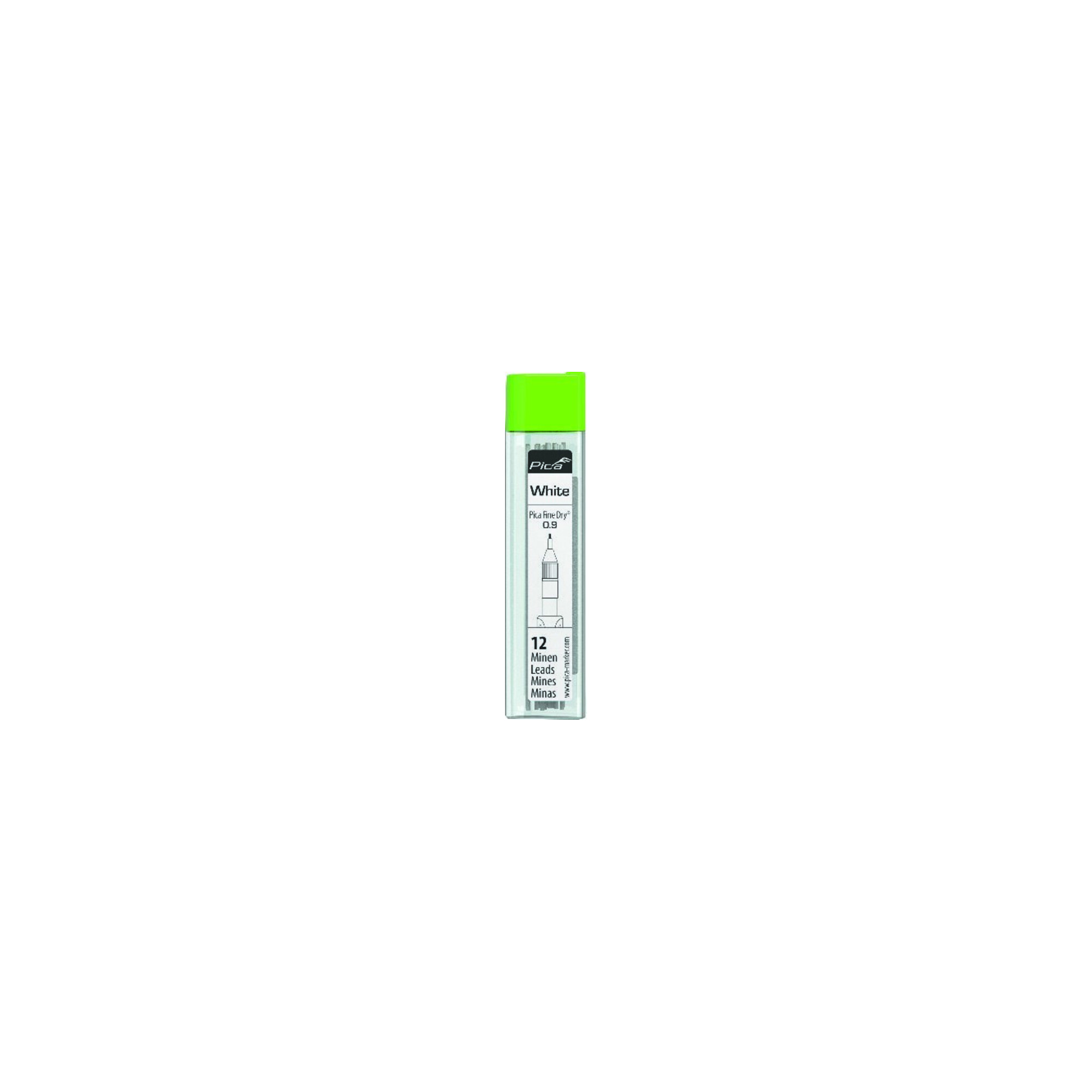 Pica Ersatzminenset weiß für Feinmarker FineDry weiß 0.9 mm