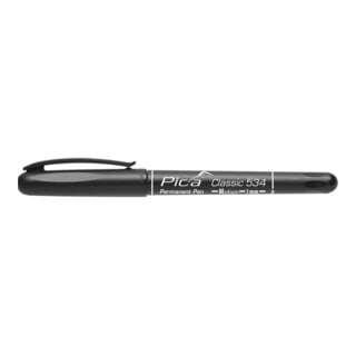 Pica Filzstift Permanent Pen M 1,0mm schwarz