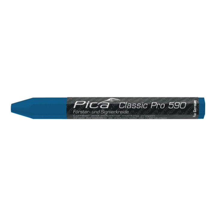 Pica Förster-/Signierkreide blau papiert Schachtel mit 12 St. Classic PRO 590