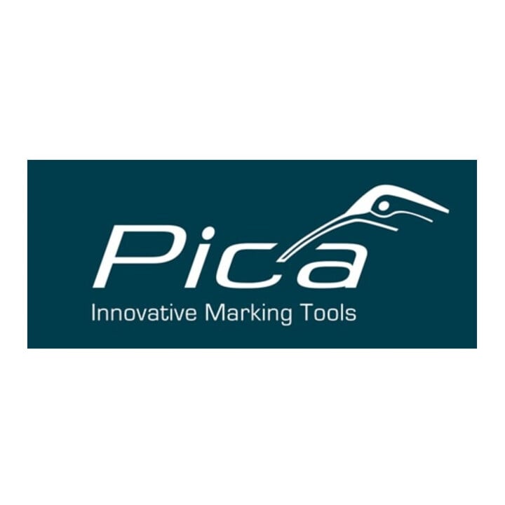 Pica Köcher Pocket f.Blei/Markierstifte m.Spitzmesser m.1 Markierstift Black & White