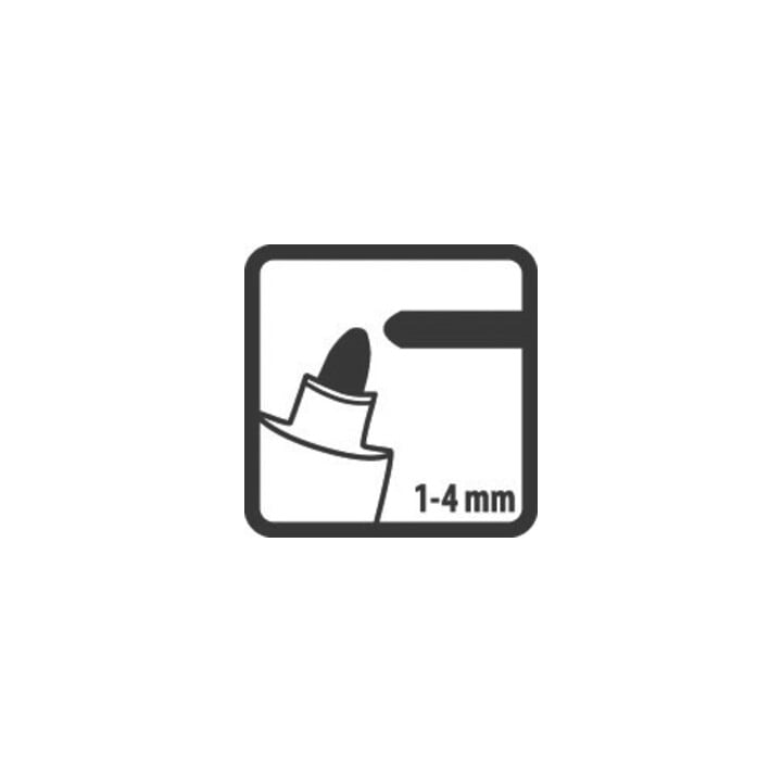Pica Marqueur permanent 1-4mm noir Rsp 520/46