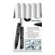 Pica Marqueur permanent INSTANT WHITE 1-4 mm blanc indélébile