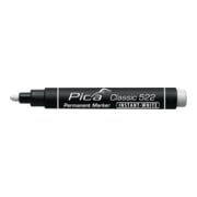 Pica Permanentmarker Classic weiß Strich-B.1-4mm Marker