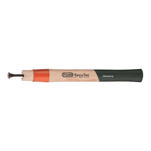 PICARD Hickory-Hammerstiel SecuTec mit Stielschutzhülse und Keilschraube, Stiellänge: 300mm