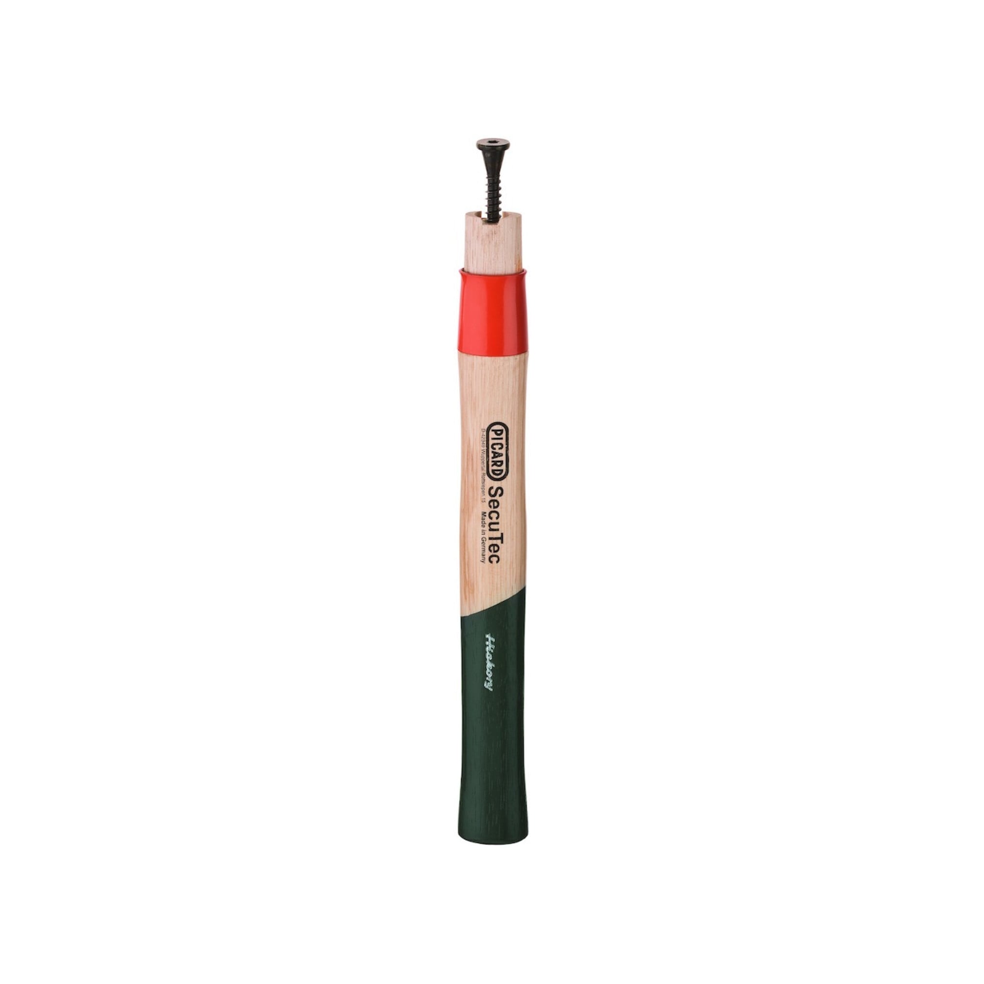 PICARD Hickory-Hammerstiel SecuTec mit Stielschutzhülse und Keilschraube, Stiellänge: 360mm