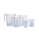 Pichet doseur 5000 ml polypropylène transparent D203xH257mm HÜNERSDORFF