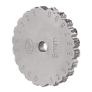 PICKARDT Schlagrad 0 - 9 Schrifthöhe 6mm