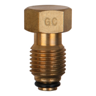 Pièce d'adaptation de blocage KS Tools M14x1,5 filetage mâle et hexagone 16 mm avec bague d'étanchéité
