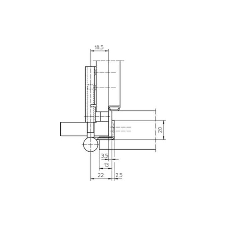 Pièce d'aile V 0037 WF 3 pièces STA vern.