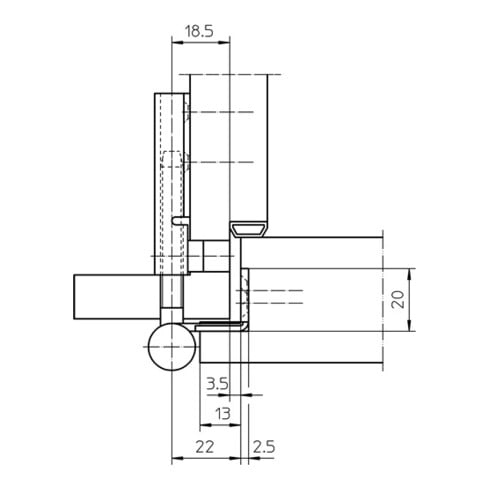 Pièce d'aile V 0037 WF 3 pièces STA vern.