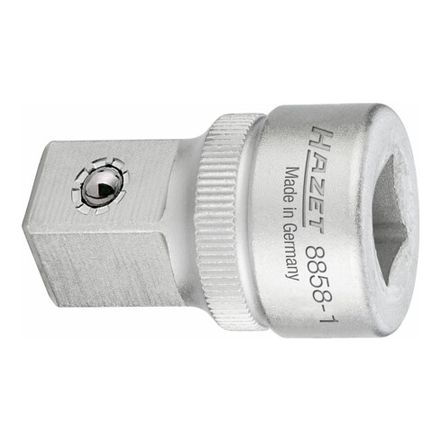 Pièce d’augmentation 8858-1 ∙ Carré creux 10 mm (3/8 pouce) ∙ Carré massif 12,5 mm (1/2 pouce) HAZET