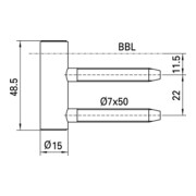 Pièce de cadre V 4400 WF VA ma geb.3-pcs.cadres en bois Stand.-4