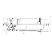 Pièce de rechange Gesipa embout buccal universel (17/18 à 17/32)-3