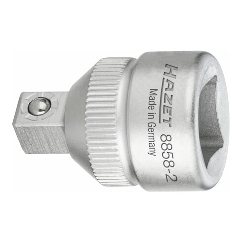 Pièce de réduction 8858-2 ∙ Carré creux 10 mm (3/8 pouce) ∙ Carré massif 6,3 mm (1/4 pouce) HAZET