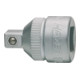 Pièce de réduction 8858-2 ∙ Carré creux 10 mm (3/8 pouce) ∙ Carré massif 6,3 mm (1/4 pouce) HAZET