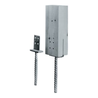 Pied d'appui ETA 07/0285 90x60x110mm STA st.verz.z.Bet.Loch-D.8,5mm 250mm