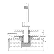 Pied de machine taille 3 ALBRECHT-4