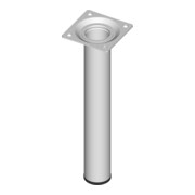 Pied de meuble blanc RAL 9003 30mm H.200mm panneau