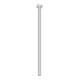 Pied de meuble blanc RAL 9003 30mm H.800mm panneau blanc-1