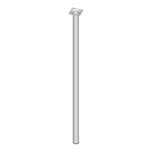 Pied de meuble blanc RAL 9003 30mm H.800mm panneau blanc