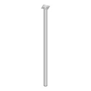 Pied de meuble blanc RAL 9003 30mm H.800mm panneau blanc