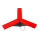Pied de plafond Bessey pour support de plafond et de montage, type : 1-1