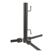 Pied télescopique et 2 projecteur LED SMD SL DN DUO IP44 2x 24x 0,5W, 2x 950 lm, 2m H05RN-F3G1,0-3