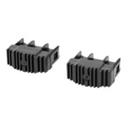 STIER Piedini a tappo per scala a libro Premium accessibile da un lato (lato di supporto) 2 pz.
