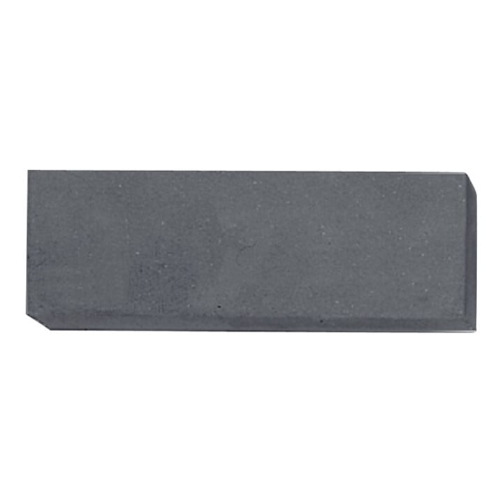 Pierre d'établi L150xl50xH25mm carbure de silicium moyen gris dans le carton MÜL