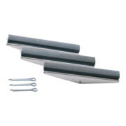 Pierres de rechange pour art. 1157 mâchoires 100 mm K 280 3 pièces BGS