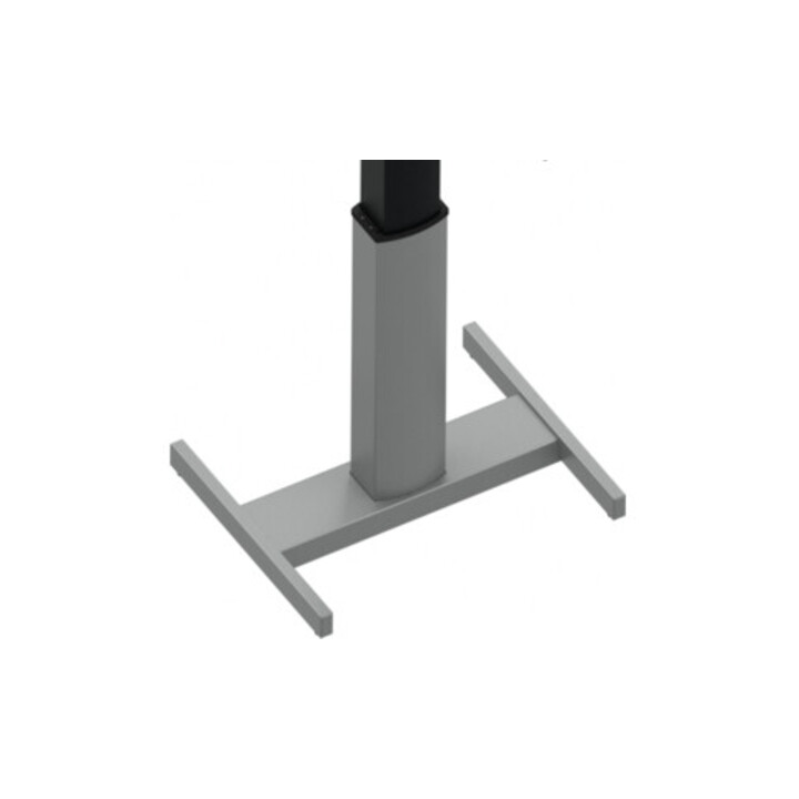 Piètement à réglage en hauteur électrique 501-19 STIER, mobile, pour plateau de 80x80 cm